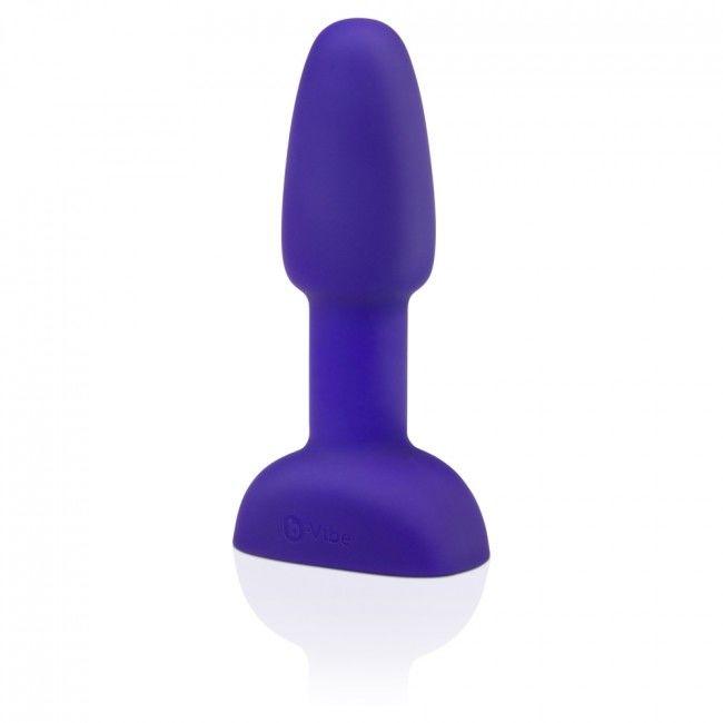 B-VIBE - RIMMING TELECOMANDO PLUG ANALE PETITE LILAC - Only Vibes