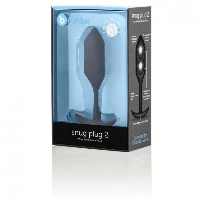 B-VIBE - PLUG ANALE SNUG 2 NERO - Only Vibes