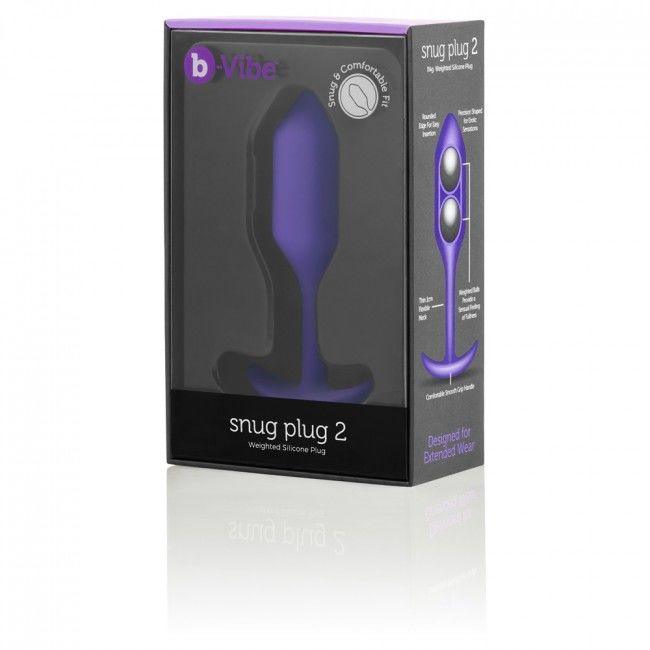 B-VIBE - PLUG ANALE ACCOGLIENTE 2 LILLA - Only Vibes