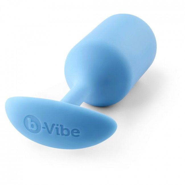 B-VIBE - PLUG ANALE SNUG 3 BLU CIELO - Only Vibes