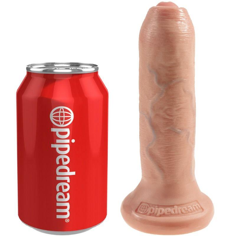 KING COCK - DILDO REALISTICO CARNE NON TAGLIATA 17 CM - Only Vibes