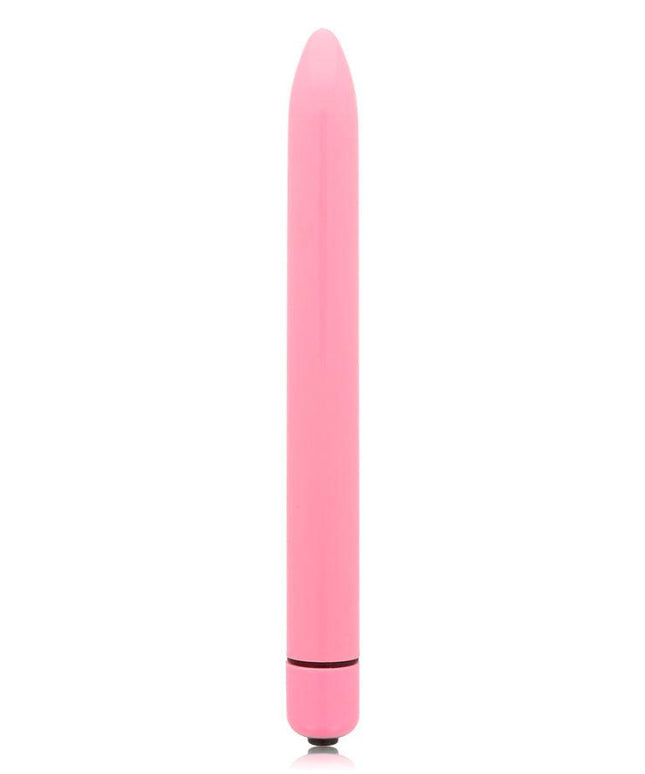 glossy slim rosa vibratore