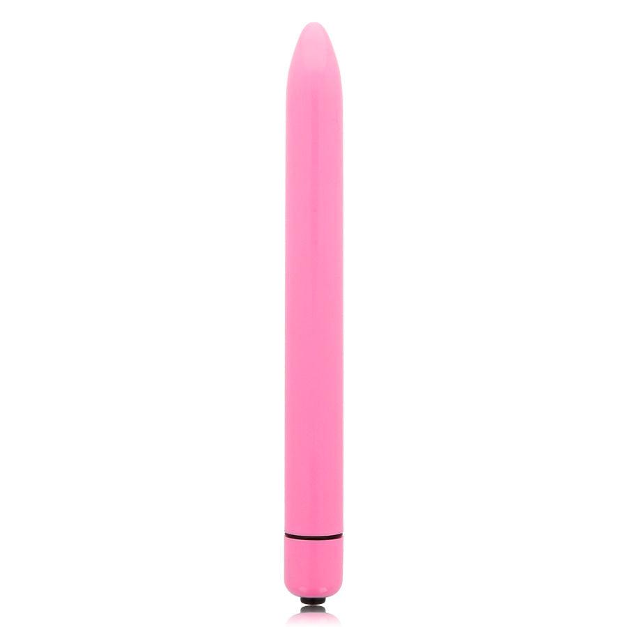 glossy vibratore slim deep rose