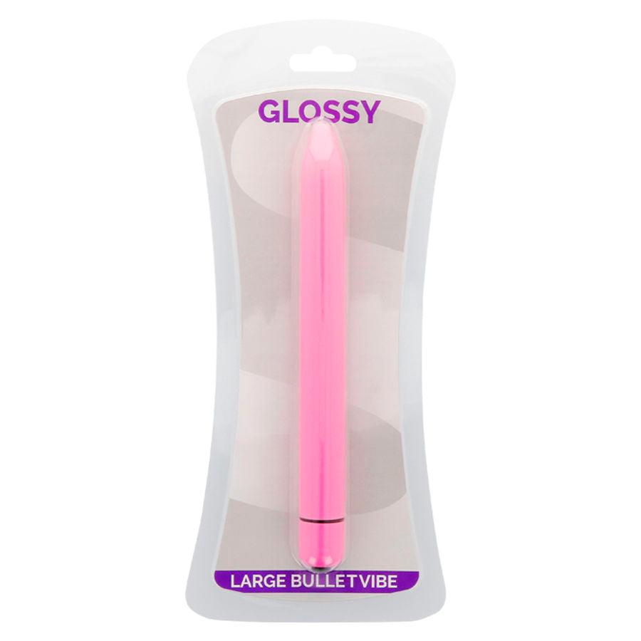 glossy vibratore slim deep rose