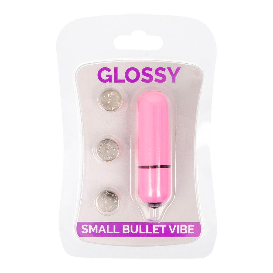 glossy small bullet vibe deep rose