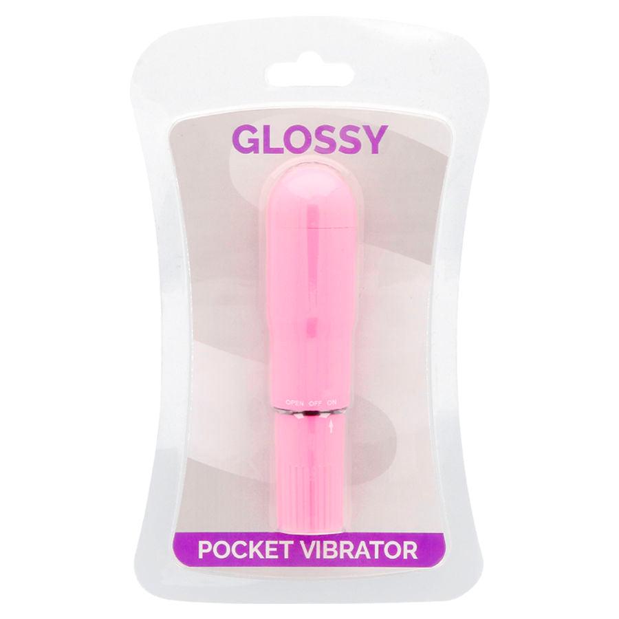 glossy vibratore tascabile deep rose