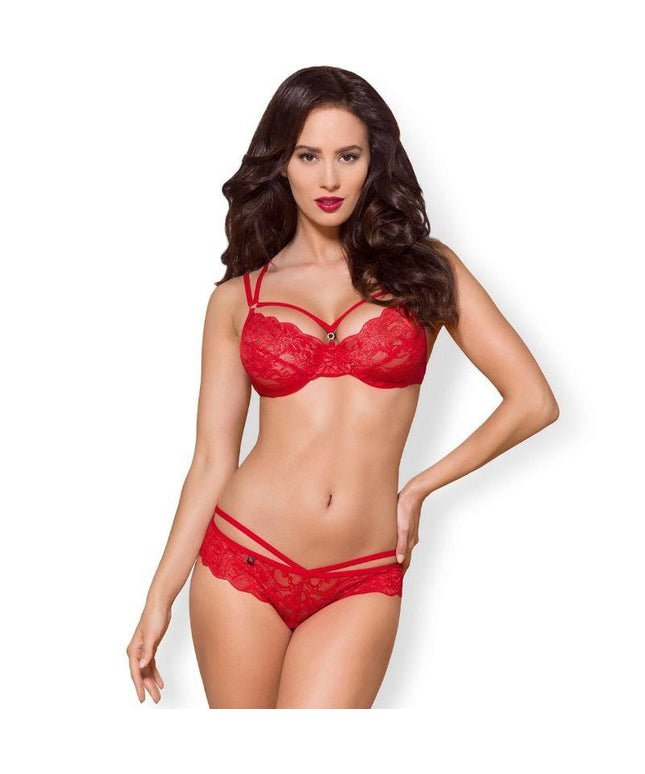 obsessive 860 set due pezzi rosso s m