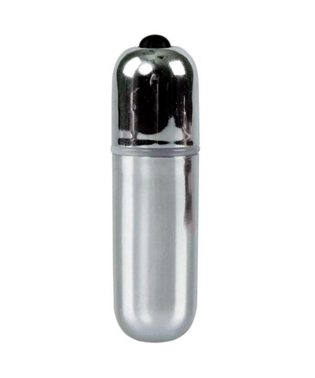 glossy bulletto vibrante premium vibe 10v argento
