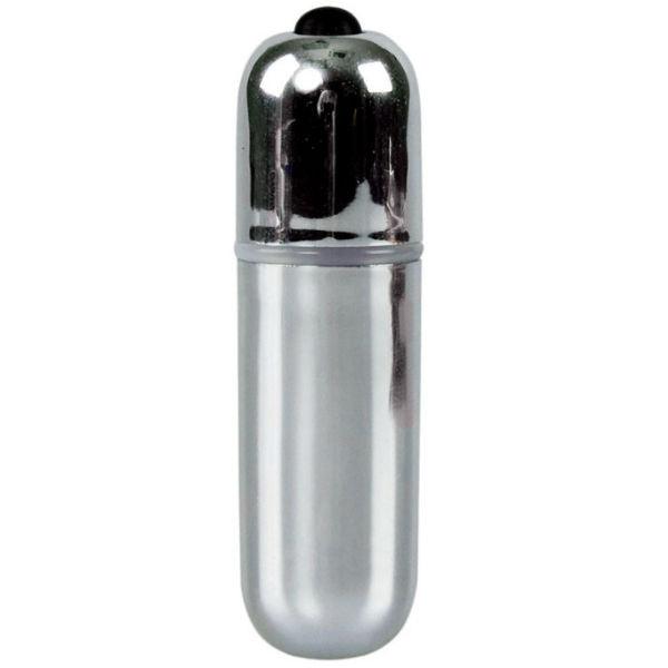 glossy bulletto vibrante premium vibe 10v argento