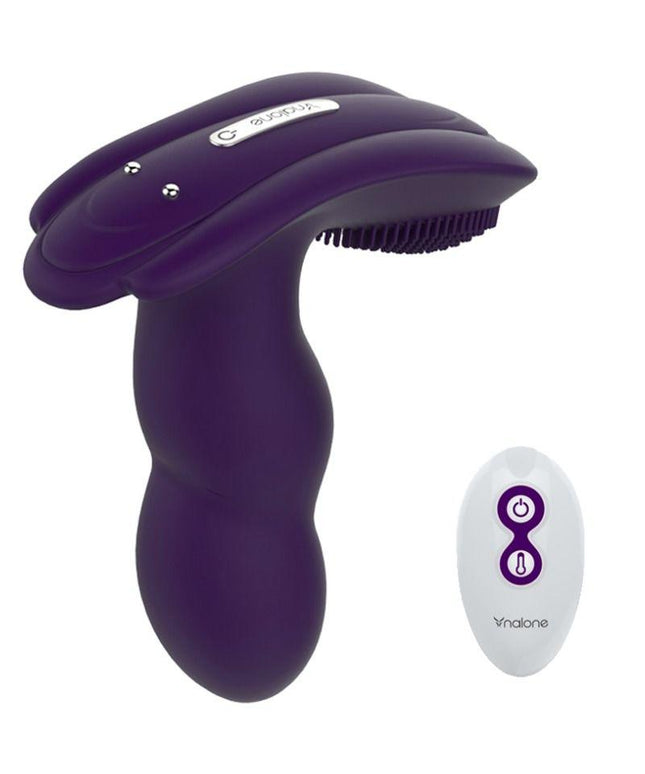 nalone massaggiatore con telecomando loli viola