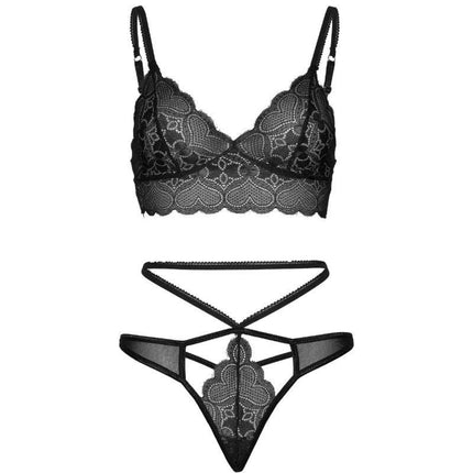 leg avenue set 2 pezzi strappy taglio g perings s m