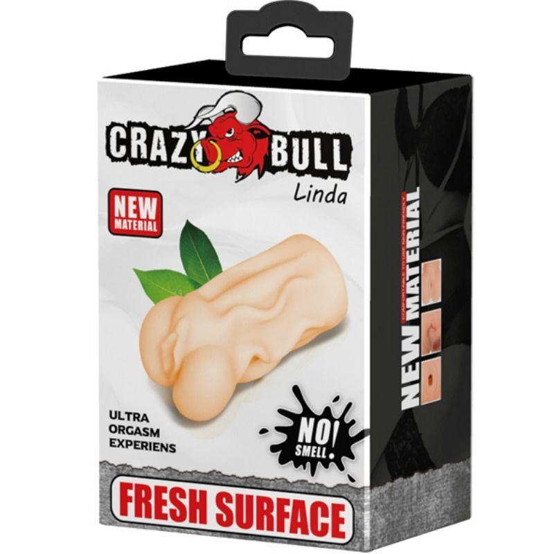 crazy bull masturbatore linda vagina 13 7 cm