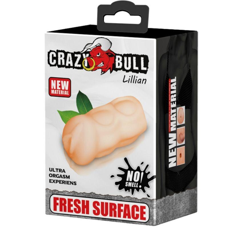 crazy bull masturbatore vagina lillian 13 cm