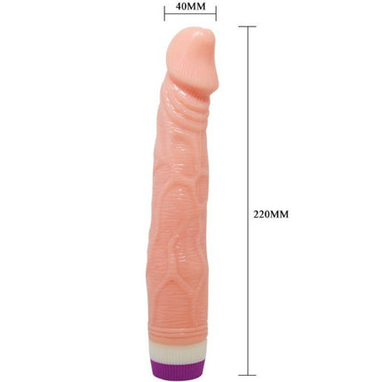 baile vibratore naturale realistico 22 cm