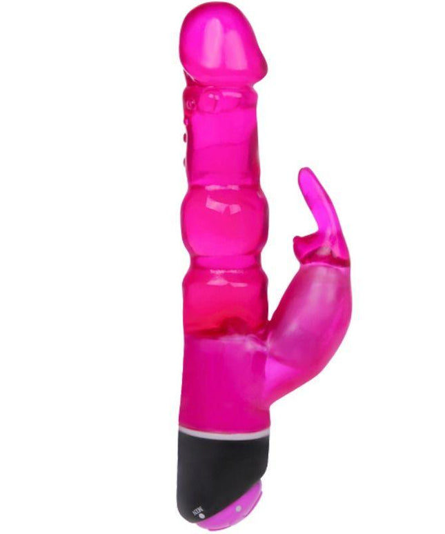 baile onde di piacere vibratore fantasy con coniglio 23 cm