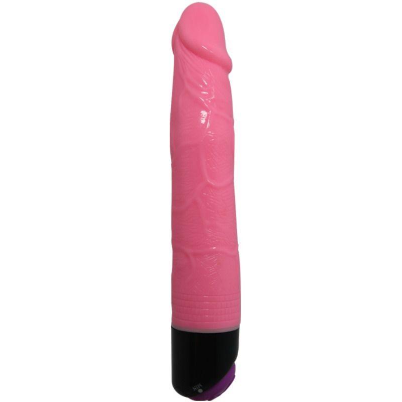 baile vibratore sex realistico colorato rosa 23 cm