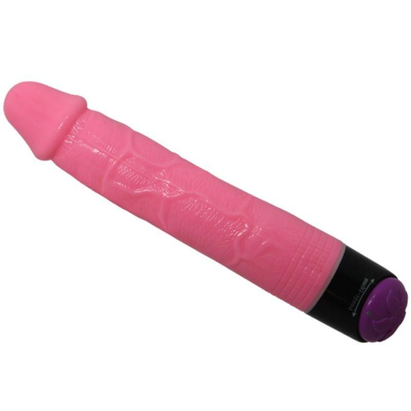 baile vibratore sex realistico colorato rosa 23 cm