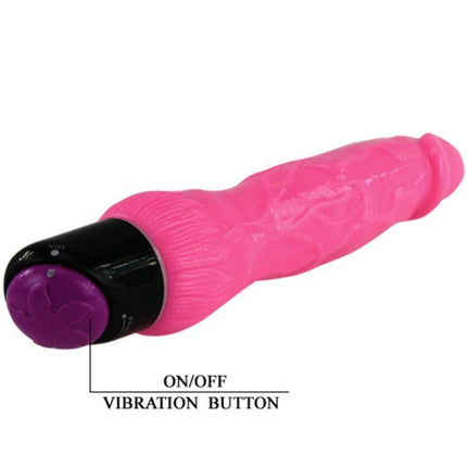 baile vibratore sesso realistico colorato rosa 24 cm