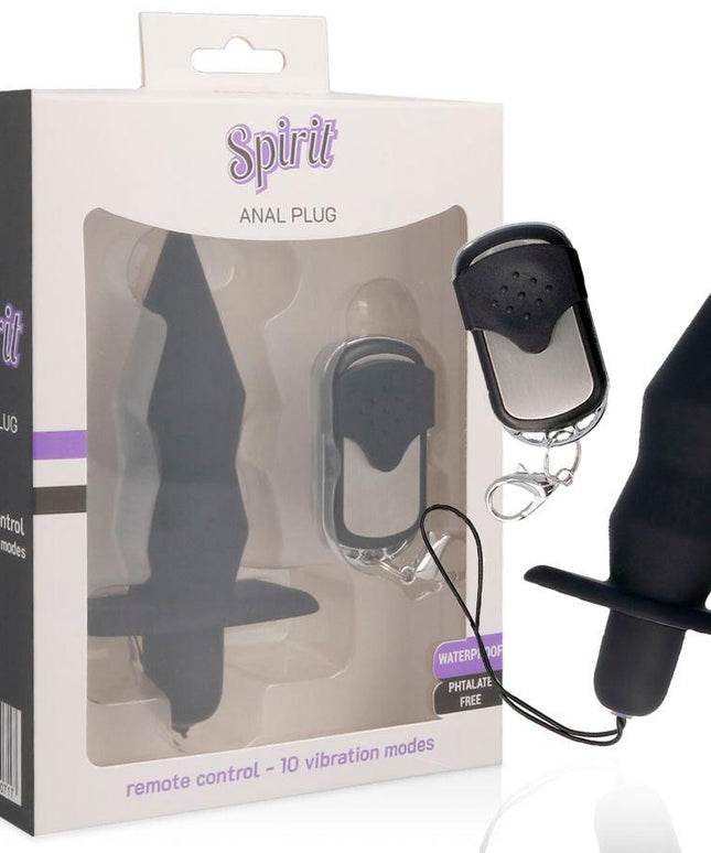 spirit plug anali telecomando nero