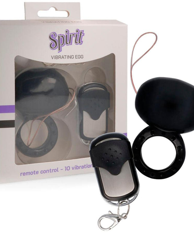 spirit vibrante telecomando cock ring nero