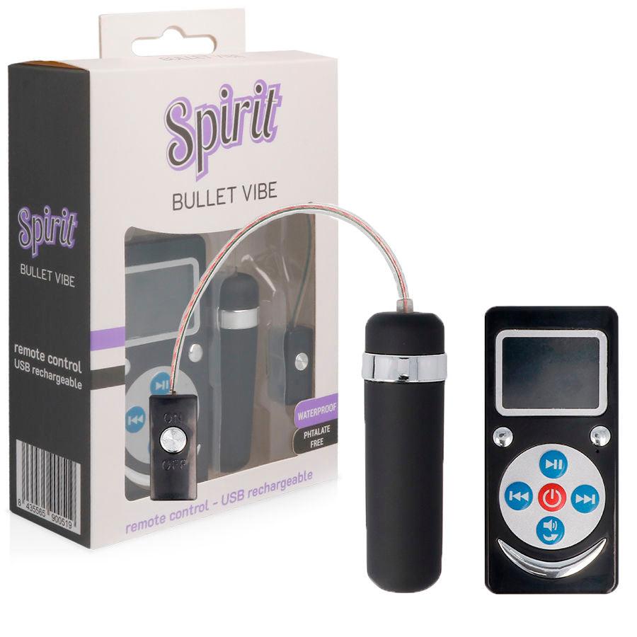 spirit proiettile vibrante premium nero