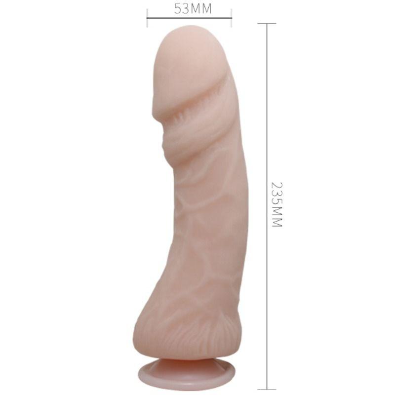 baile il grande dildo del pene con vibrazione naturale 23 5 cm