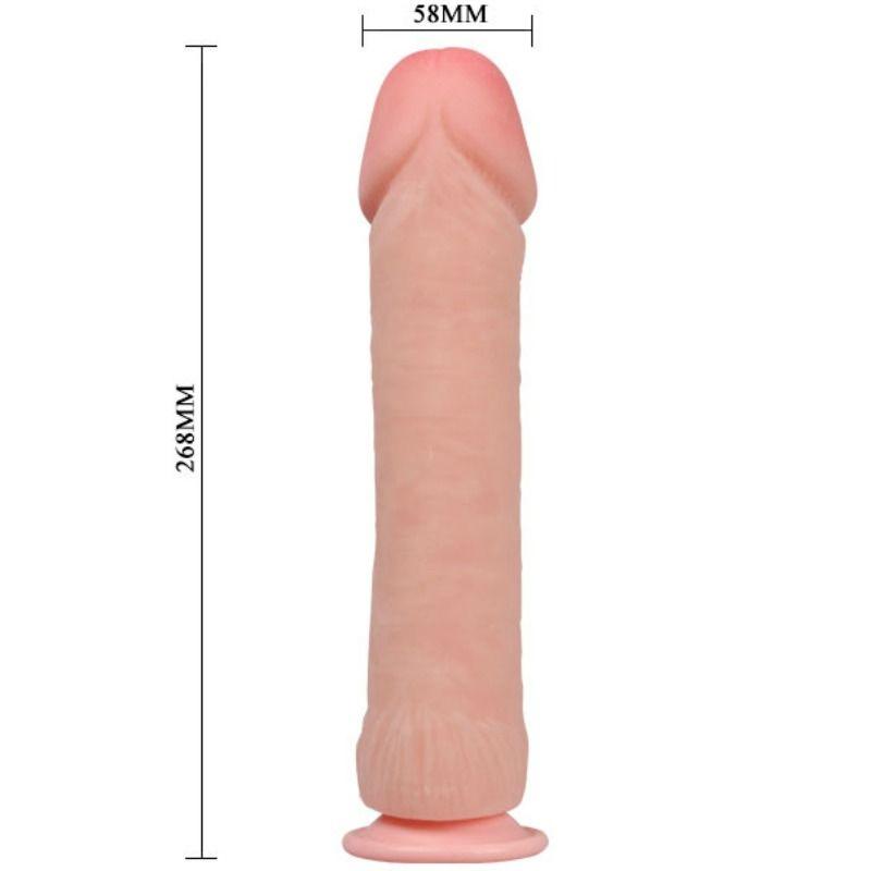 baile il grande dildo realistico naturale del pene 26 cm