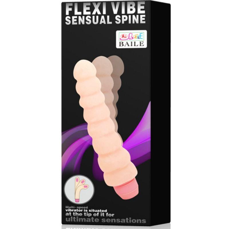 baile vibratore flessibile flexi vibe sensual spine 19 cm