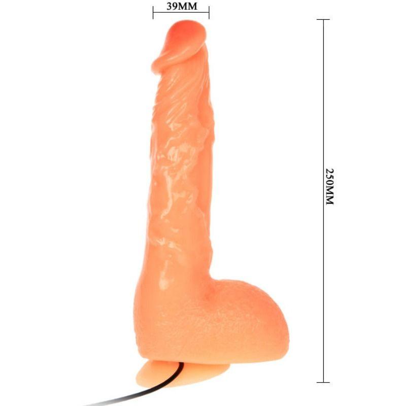 baile dildo vibrante del pene con sensazione realistica di vibrazione