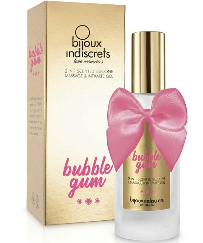 bijoux bubble gum gel 2 in 1 gomma silicone alla fragola 100 ml