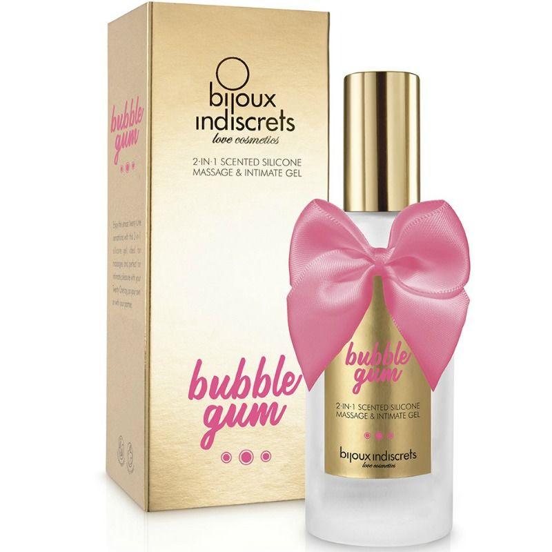 bijoux bubble gum gel 2 in 1 gomma silicone alla fragola 100 ml