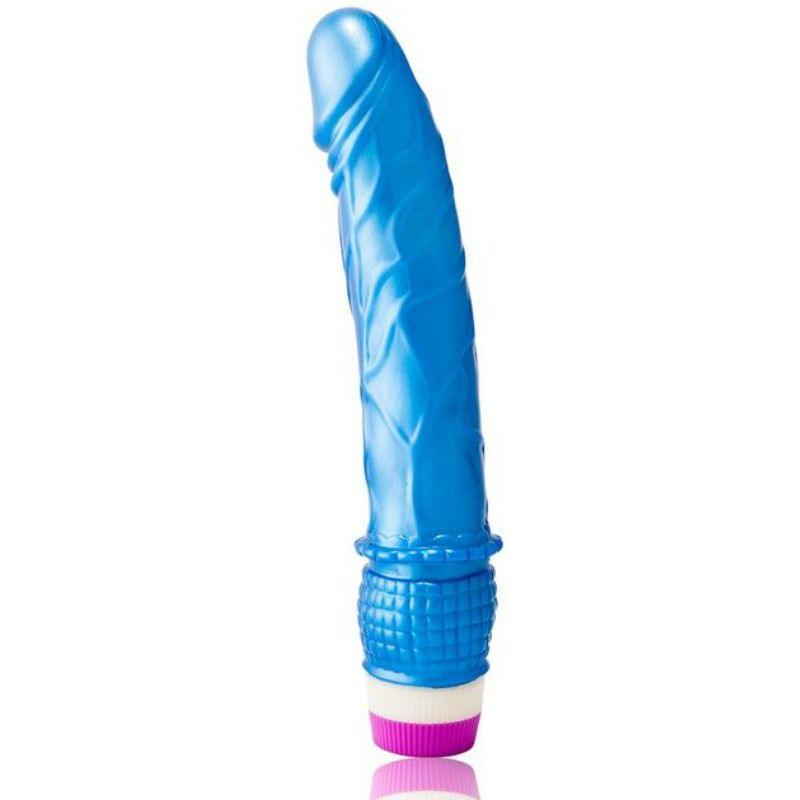 BAILE - VIBRATORE ONDE DI PIACERE 23 CM BLU - Only Vibes