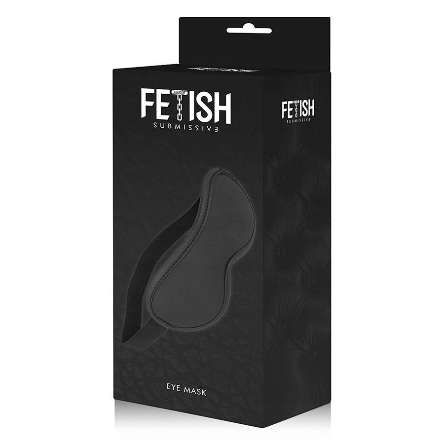 fetish submissive maschera in pelle vegana ii con fodera in noprene