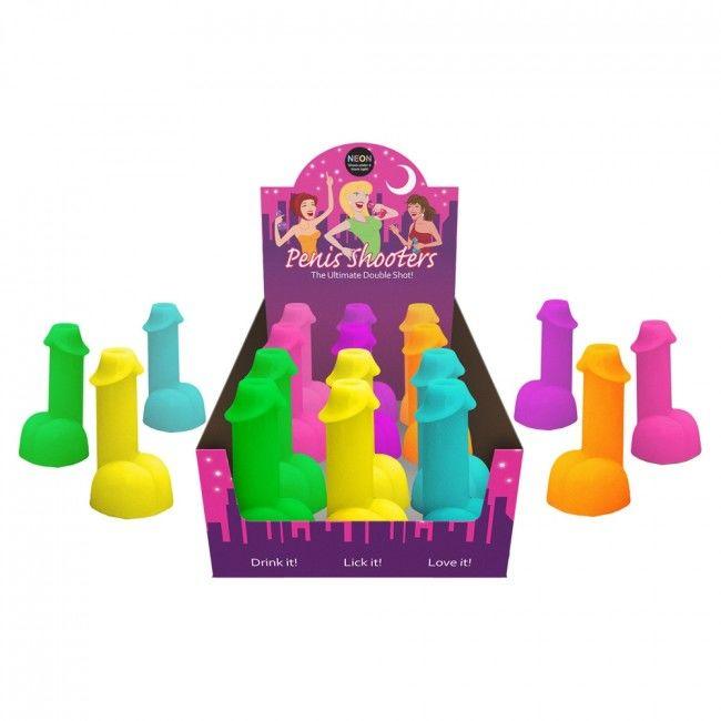 kheper games colpi al neon forma pene 1 unita colore casuale