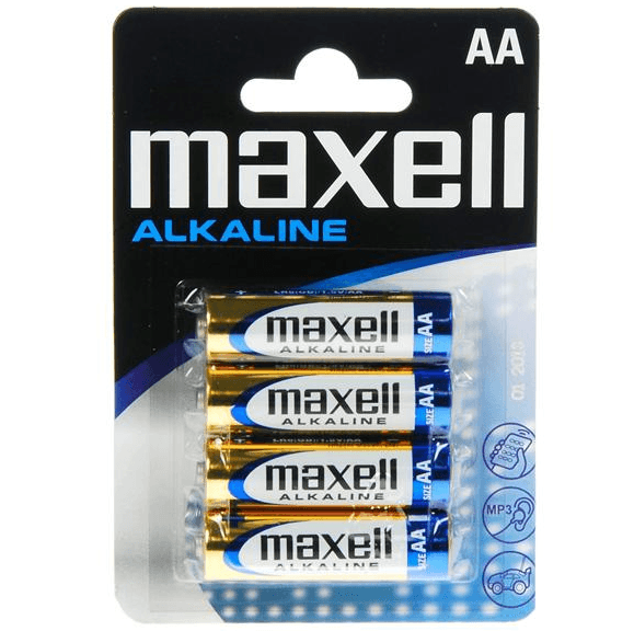 maxell batteria aa lr6 blister 4 eu