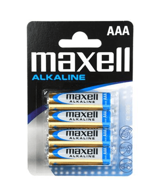 maxell batteria aaa 4 pz