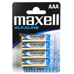 maxell batteria aaa 4 pz