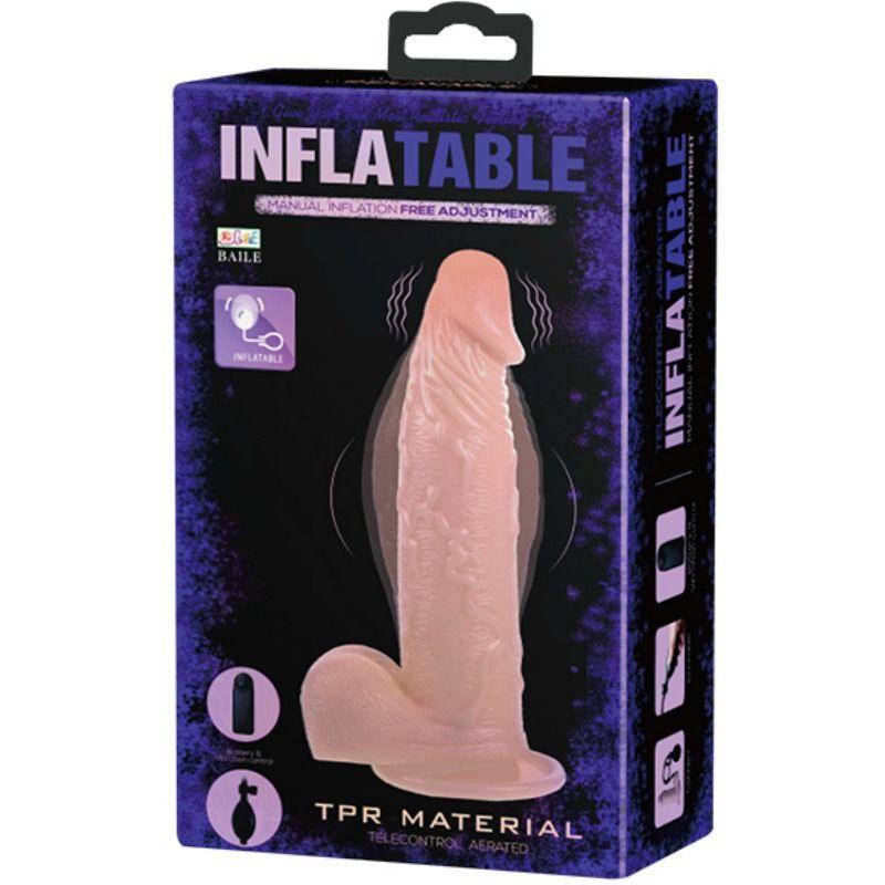 baile dildo vibrante e gonfiabile realistico