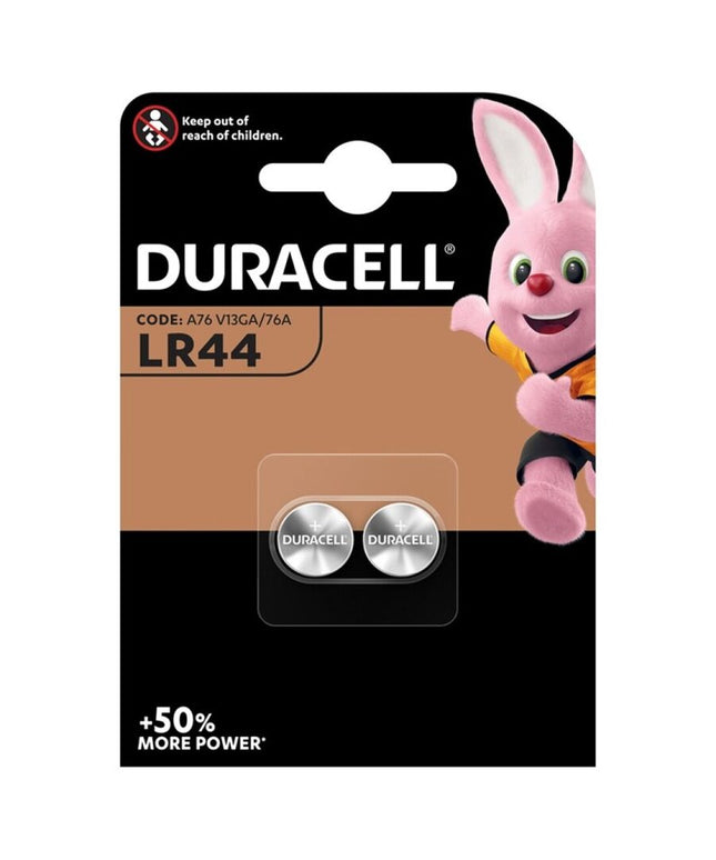 DURACELL - BATTERIA - LR44 1,5V 2 UNIT