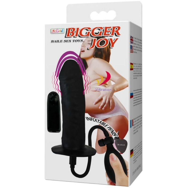 baile pene gonfiabile bigger joy con vibrazione 16 cm