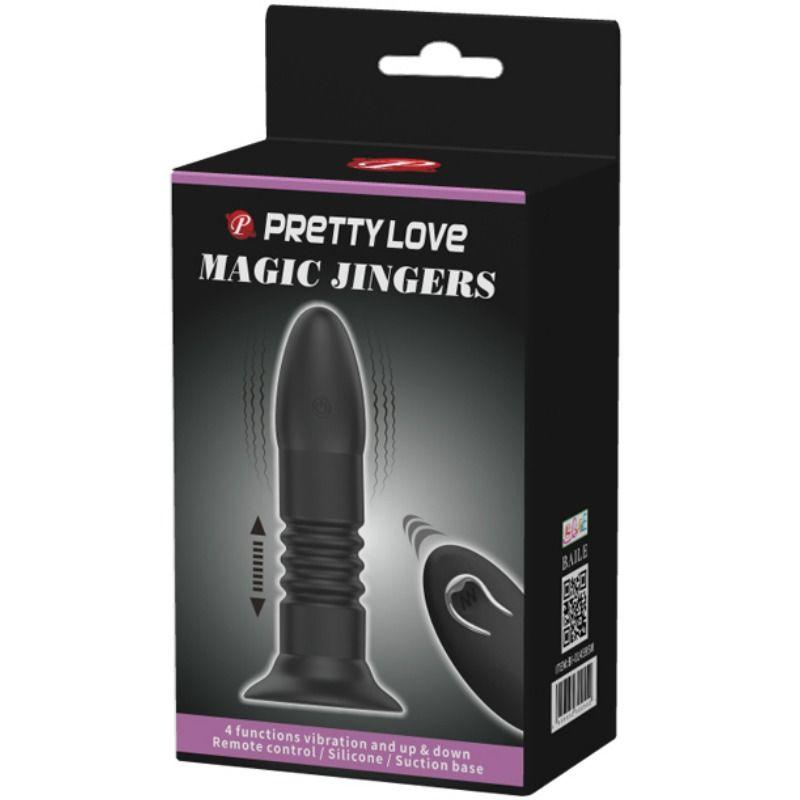 pretty love plug magic jinger su e giu e vibrazione