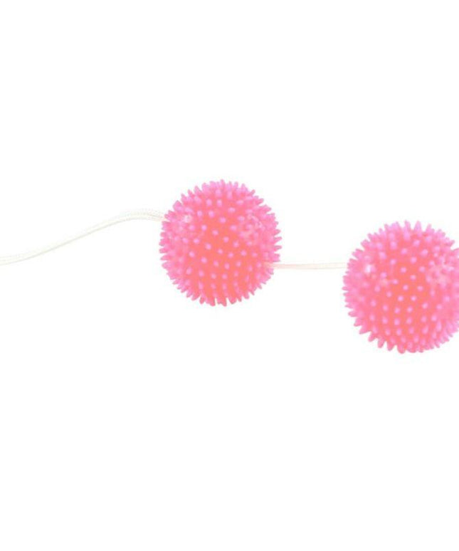 baile un piacere profondo sfere rosa strutturato 3 6 cm