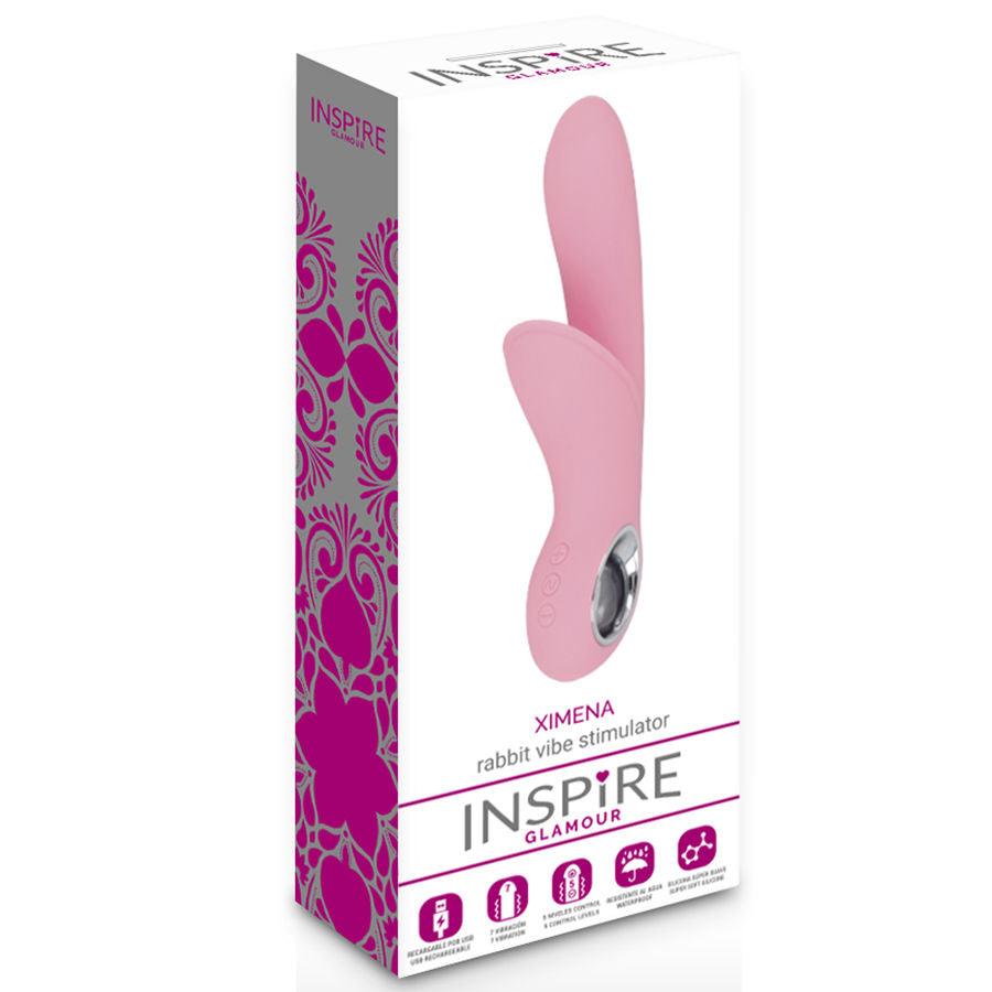 inspire glamour ximena rabbit pink