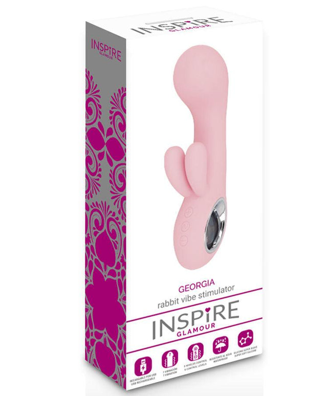 inspire glamour georgia vibratore rosa