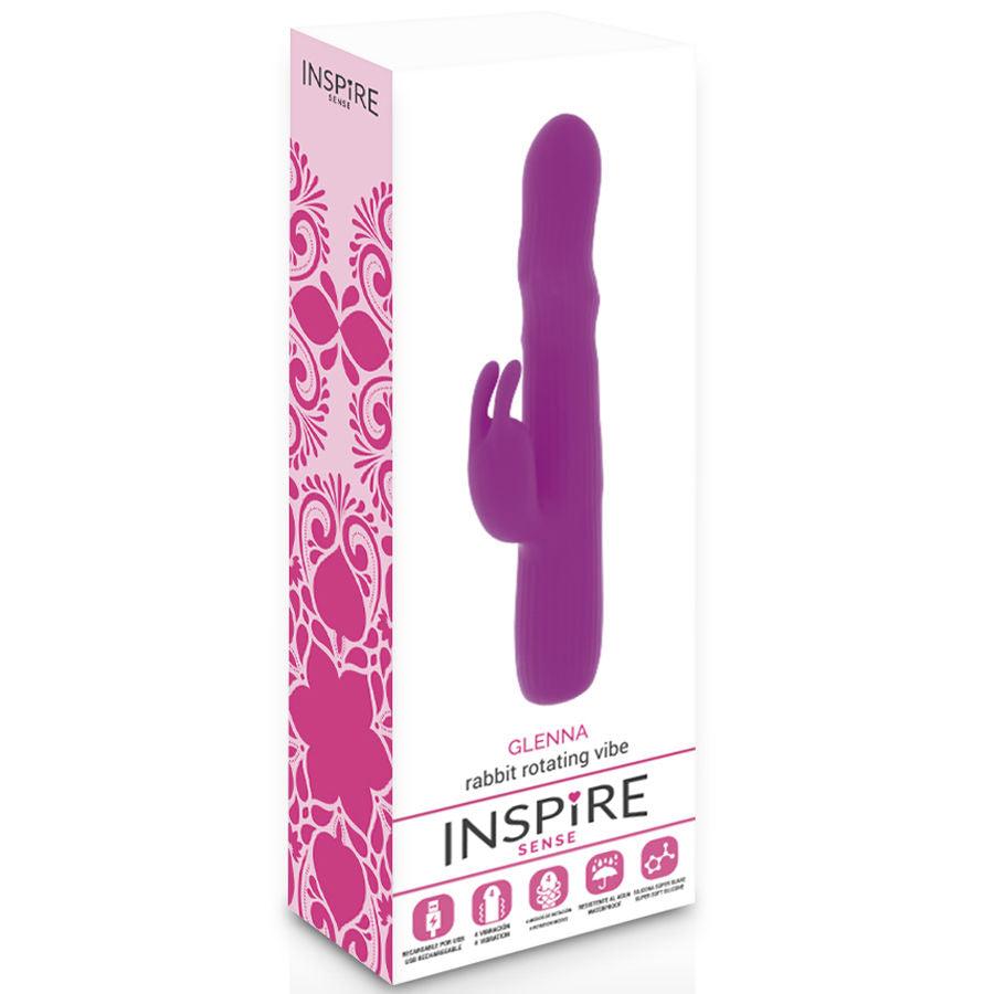 inspire sense glenna vibrator rabbit purple