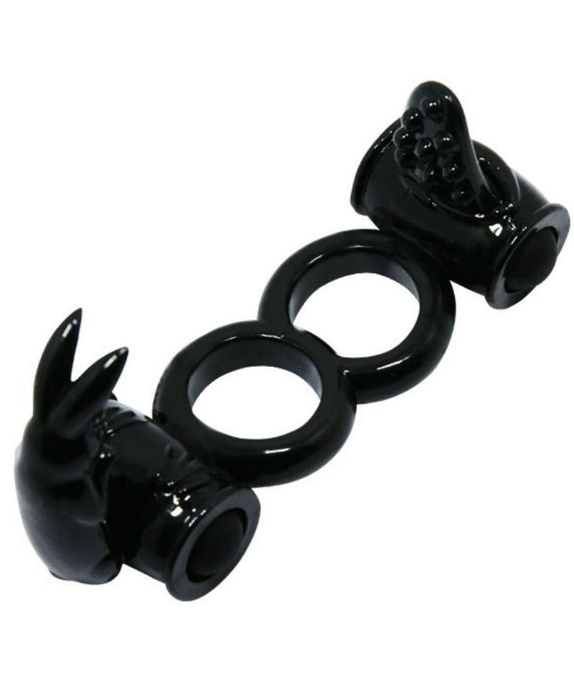 baile anello sweet anello doppio con doppio coniglio
