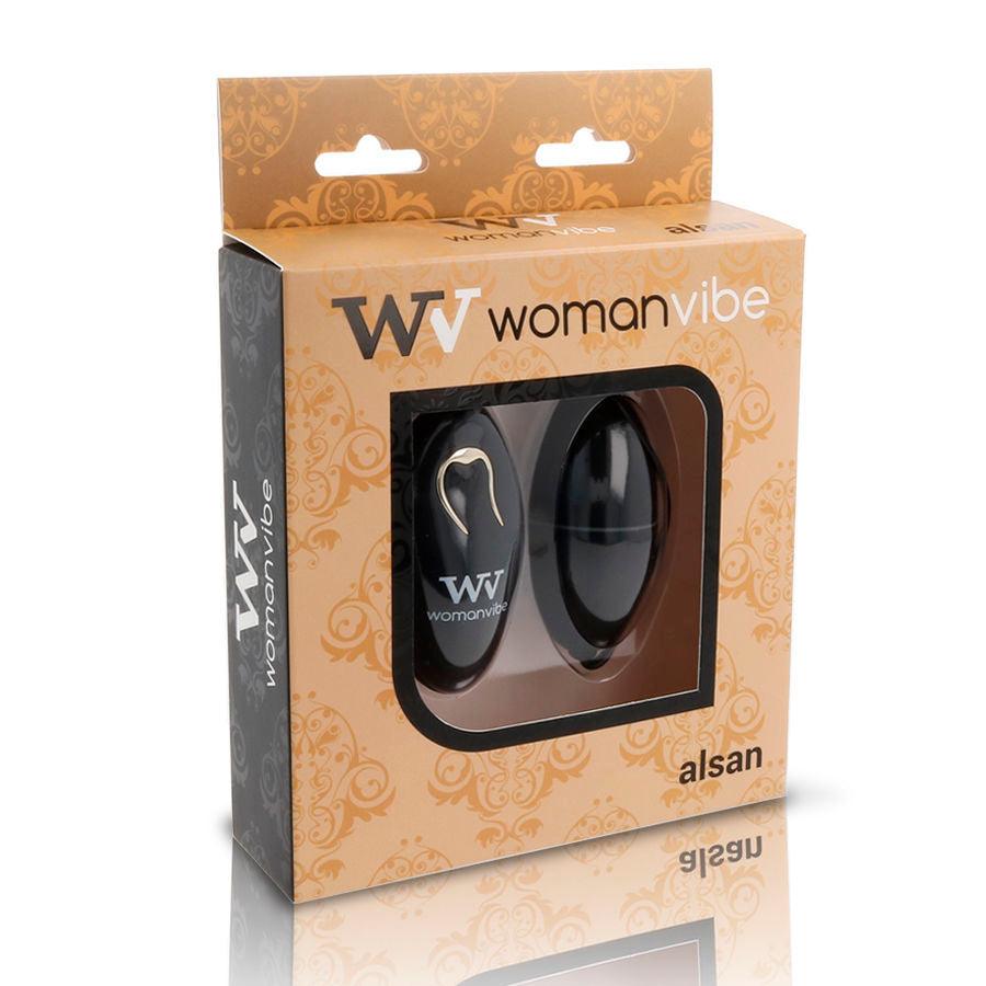 WOMANVIBE - ALSAN EGG TELECOMANDO NERO SILICONE NERO - Only Vibes