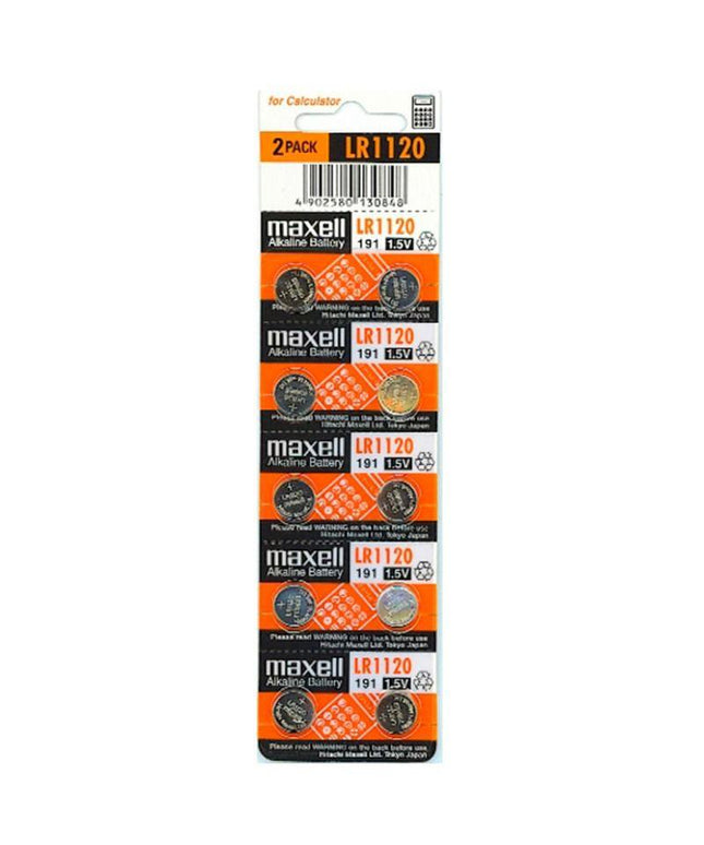 maxell batteria lr1120 1 5v 10 unit