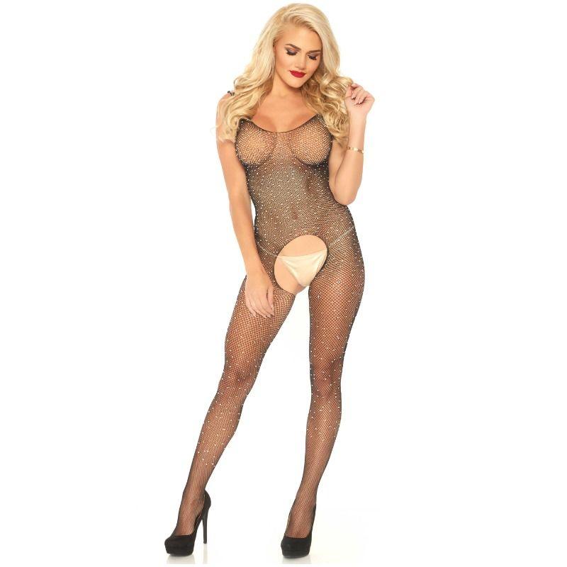 leg avenue bodystocking a rete taglia unica