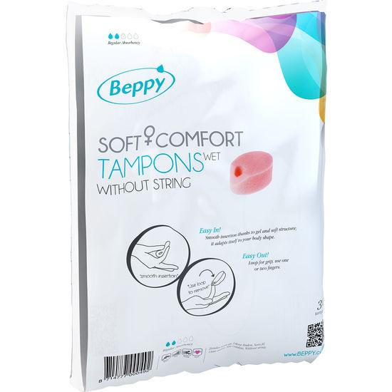 beppy soft comfort tamponi bagnati 30 unita